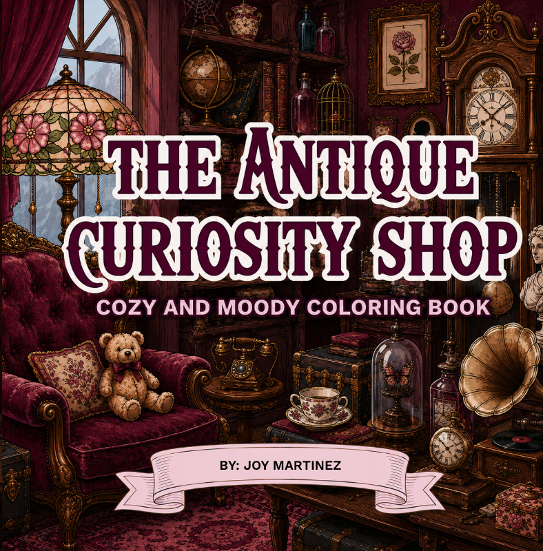 The Antique Curiosity Shop Coloring Book
